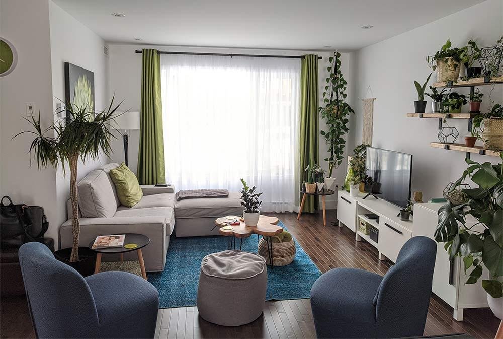 Affordable modern interior design for compact living spaces.